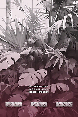 PSD 식물 편집이미지 디자인 포스터 백그라운드 자연 실내 사람없음 장식 회색 분위기 이미지편집 컬러 컨셉 내부 생태계 파일형식