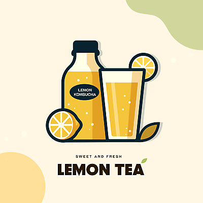 조각 백그라운드 잎 일러스트 단면 잔 타이포그라피 사람없음 노란색 달콤 병 레몬 탄산음료 레몬티 국내일러스트 AI파일 식물 문자 식기 음료 컬러 과일 맛 탄산 파일형식 벡터