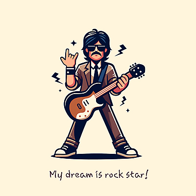 전신 남자 연주 일러스트 한명 들기 손짓 성인 선글라스 노란색 기타 밴드 열정 기타리스트 무대의상 로큰롤 락스타 번개모양 성인남자한명만 국내일러스트 AI파일 모양 1 옷 감정 안경 음악 컬러 모션 현악기 사람 연주자 번개 남자한명만 성인남자만 파일형식 벡터