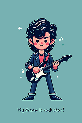 전신 남자 연주 음표 일러스트 한명 들기 성인 반짝임 기타 밴드 열정 청록색 기타리스트 무대의상 락스타 성인남자한명만 국내일러스트 AI파일 1 기호 옷 감정 음악 컬러 모션 현악기 사람 연주자 남자한명만 성인남자만 파일형식 벡터