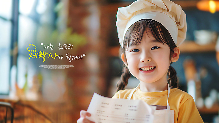 PSD 편집이미지 응시 여자 어린이 백그라운드 미래 요리사모자 한명 미소 들기 소녀 상반신 타이포그라피 앞치마 꿈 빵집 즐거움 메뉴판 빵모자 제빵사 의료성형뷰티 소녀한명만 이미지편집 직업 문자 모자_잡화 1 시선 감정 컨셉 모션 표정 사람 상점 요리사 여자한명만 소녀만 파일형식