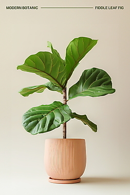 PSD 편집이미지 화분 잎 실내 사람없음 장식 초록색 인테리어 모던 고무나무 베이지색 보테니컬아트 미니멀 이미지편집 나무 식물 디자인 컬러 내부 파일형식