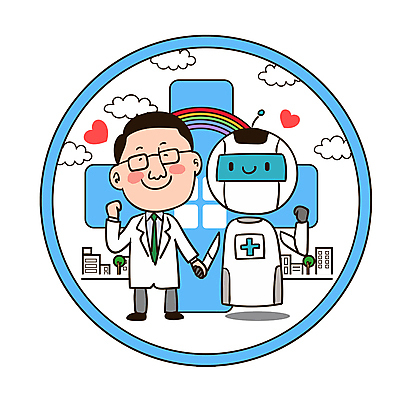 전신 나무 구름 남자 안경 무지개 일러스트 미래 병원 한명 성인 건물 치료 파란색 손잡기 진료 의사 하트 도시 의사가운 도움 로봇 화합 동행 성인남자한명만 AI_인공지능 국내일러스트 AI파일 자연요소 모양 식물 1 건축물 잡화 컬러 컨셉 의학 모션 사람 의료진 가운 남자한명만 성인남자만 파일형식 벡터
