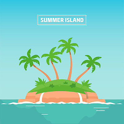 물결 바다 섬 일러스트 하늘 휴가 잔디 타이포그라피 사람없음 여름 파란색 야자수 평화 카피스페이스 국내일러스트 AI파일 나무 식물 문자 계절 컬러 컨셉 공백 파일형식 벡터