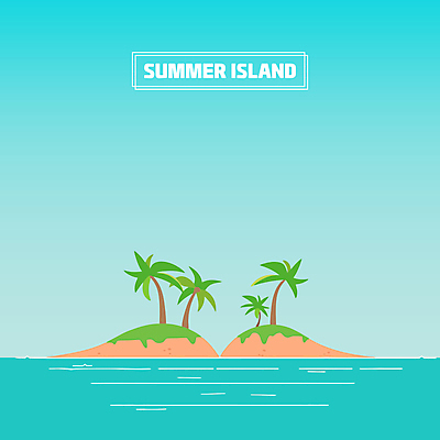 물결 바다 섬 일러스트 하늘 휴가 잔디 타이포그라피 사람없음 여름 파란색 야자수 평화 카피스페이스 국내일러스트 AI파일 나무 식물 문자 계절 컬러 컨셉 공백 파일형식 벡터