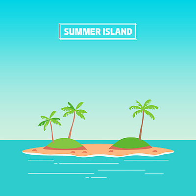 물결 바다 섬 일러스트 하늘 휴가 잔디 타이포그라피 사람없음 여름 파란색 야자수 평화 카피스페이스 국내일러스트 AI파일 나무 식물 문자 계절 컬러 컨셉 공백 파일형식 벡터