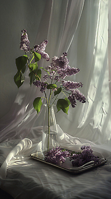 JPG 편집이미지 꽃 백그라운드 잎 쟁반 실내 사람없음 물 인테리어 꽃병 봄 공간 우아함 천 편집실사 AI포토 AI콘텐츠 자연요소 식물 디자인 계절 컨셉 내부 직물 CG 파일형식