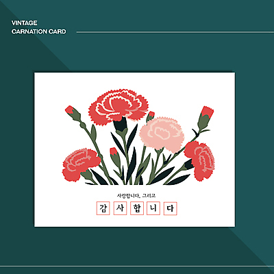 꽃 분홍색 일러스트 편지봉투 사랑 사람없음 초록색 어버이날 5월 편지 스승의날 카네이션 감사 엽서 가정의달 국내일러스트 AI파일 카드프레임 식물 기념일 감정 컬러 봉투 프레임 날짜 파일형식 벡터