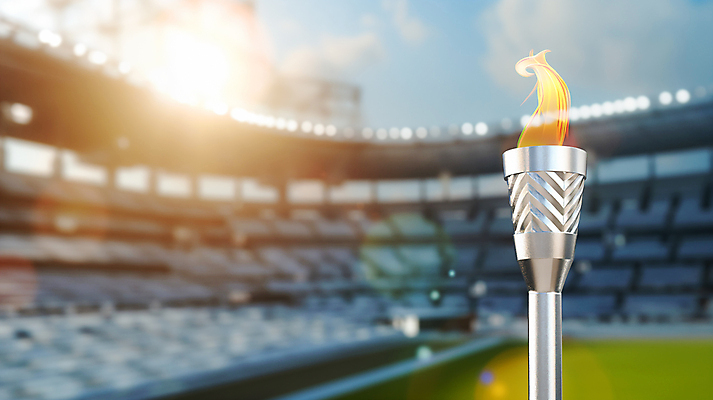 JPG 편집이미지 올림픽 불 사람없음 빛 경기장 화려 보케 성화 성화봉송 횃불 카피스페이스 편집실사 AI포토 AI콘텐츠 자연요소 스포츠 컨셉 스포츠시설 공백 도구 CG 파일형식