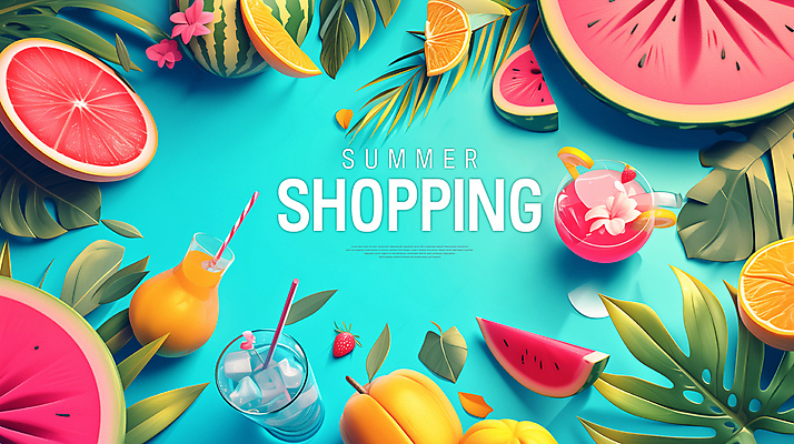 PSD 템플릿 배너 꽃 음료 조각 오렌지 단면 잔 수박 그림자 사람없음 여름 쇼핑 야자수 세일 얼음 자몽 야자수잎 이미지템플릿 자연요소 나무 식물 식기 계절 잎 과일 파일형식