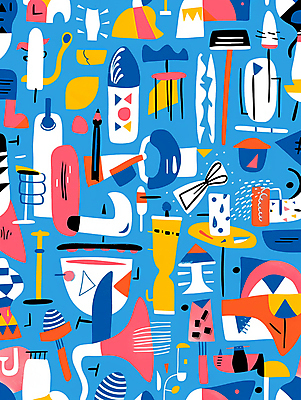 JPG 백그라운드 패턴 그래픽백그라운드 일러스트 추상 사람없음 파란색 국내일러스트 AI일러스트 AI콘텐츠 컬러 무늬 그래픽 파일형식