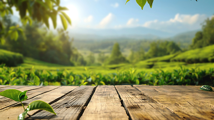 JPG 나무 식물 편집이미지 백그라운드 탁자 아침 나뭇잎 산 풍경 사람없음 야외 초록색 햇빛 농장 농경지 신선 디지털합성 편집소스 편집실사 AI포토 AI콘텐츠 주간 컬러 가구 잎 농업 태양 CG 파일형식