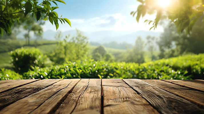 JPG 나무 식물 편집이미지 백그라운드 탁자 아침 산 풍경 사람없음 야외 초록색 햇빛 농장 농경지 신선 디지털합성 편집소스 편집실사 AI포토 AI콘텐츠 주간 컬러 가구 농업 태양 CG 파일형식