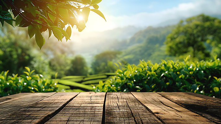 JPG 나무 식물 편집이미지 백그라운드 탁자 아침 산 풍경 사람없음 야외 초록색 햇빛 농장 농경지 신선 디지털합성 편집소스 편집실사 AI포토 AI콘텐츠 주간 컬러 가구 농업 태양 CG 파일형식