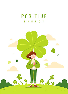 전신 구름 여자 일러스트 한명 들기 성인 초록색 희망 에너지 풀 행운 클로버 긍정 감성 긍정적 성인여자한명만 국내일러스트 AI파일 자연요소 식물 1 감정 컬러 컨셉 모션 사람 여자한명만 성인여자만 파일형식 벡터