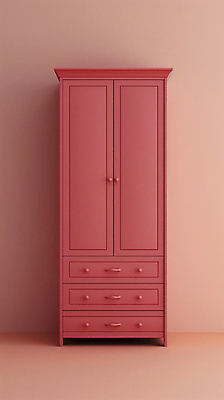 JPG 편집이미지 분홍색 사람없음 장롱 디지털합성 오브젝트 편집실사 AI포토 AI콘텐츠 컬러 가구 CG 파일형식