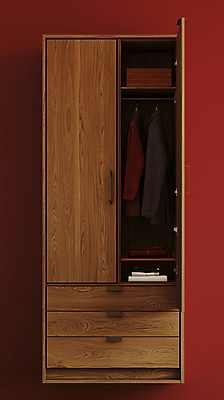 JPG 편집이미지 옷 패션 컬러 사람없음 갈색 오픈 장롱 디지털합성 편집실사 AI포토 AI콘텐츠 가구 CG 파일형식