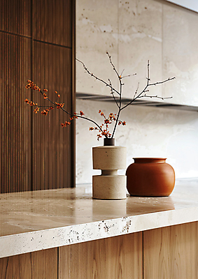 JPG 편집이미지 거실 사람없음 인테리어 주방 꽃병 공간 나뭇가지 대리석 감성 2025년 트렌드컬러 편집실사 모카무스 AI포토 AI콘텐츠 나무 디자인 꽃 컬러 컨셉 재료 연도 CG 파일형식