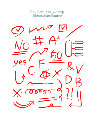 기호 알파벳 영어 교육 화살표 선 일러스트 사람없음 빨간색 물음표 느낌표 체크표시 손그림 드로잉 별표 앤드기호 채점 해시태그 국내일러스트 AI파일 문자 컬러 미술 확인 성적 특수문자 파일형식 벡터