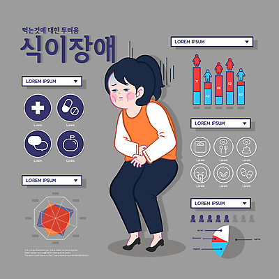 전신 여자 일러스트 한명 성인 인포그래픽 환자 정보 식이장애 정신병 정신질환 통계그래프 성인여자한명만 국내일러스트 AI파일 1 의학 통계 그래프 사람 질병 여자한명만 성인여자만 파일형식 벡터