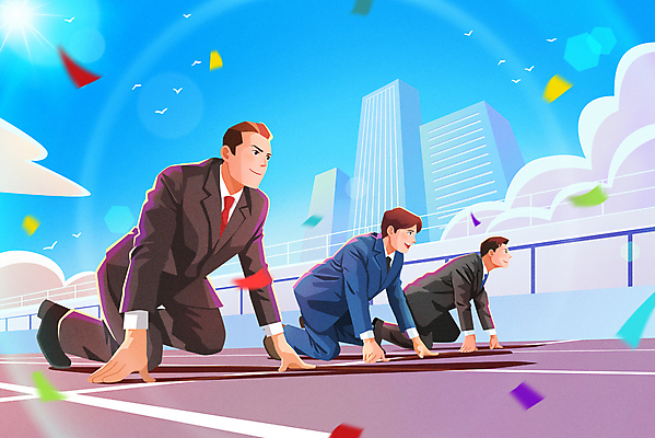 전신 PSD 구름 남자 일러스트 하늘 정장 빌딩 성인 야외 세명 햇빛 경쟁 운동장 직장인 비즈니스맨 준비 역동적 창업 트랙 출발선 성인남자만 국내일러스트 자연요소 직업 옷 컨셉 비즈니스 스포츠시설 사람 건물 태양 공간 출발 자영업 남자만 성인만 파일형식