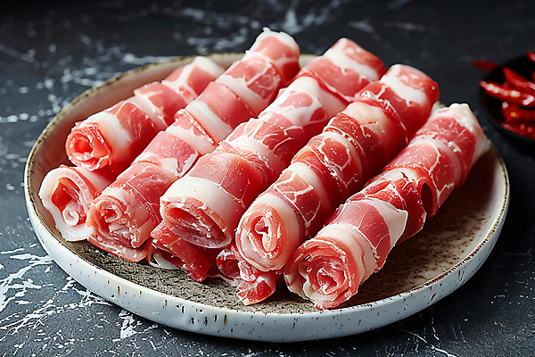 JPG 편집이미지 접시 백그라운드 돼지고기 사람없음 쌓기 가득함 디지털합성 삼겹살 말린고추 편집소스 편집실사 AI포토 AI콘텐츠 식기 모션 고추 육류 CG 파일형식