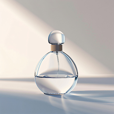 JPG 편집이미지 유리병 그림자 사람없음 햇빛 투명 오브젝트 공병 향수병 편집실사 AI포토 AI콘텐츠 병_용기 태양 향수 CG 병_담는 파일형식