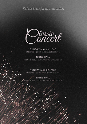 템플릿 선 추상 사람없음 빛 검은색 콘서트 공연 점 클래식 연주회 포스터템플릿 이펙트그래픽 이미지템플릿 AI파일 포스터 컬러 컨셉 무늬 그래픽백그라운드 이벤트 음악회 파일형식 벡터