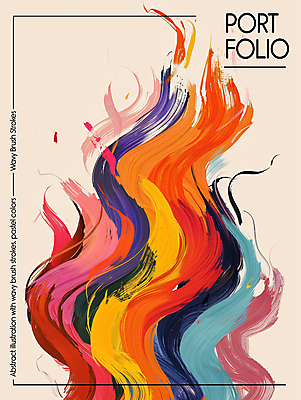 PSD 디자인 포스터 백그라운드 곡선 일러스트 붓터치 추상 사람없음 컬러풀 디지털합성 모던 그림 색채 스타일 국내일러스트 선 컬러 무늬 파일형식