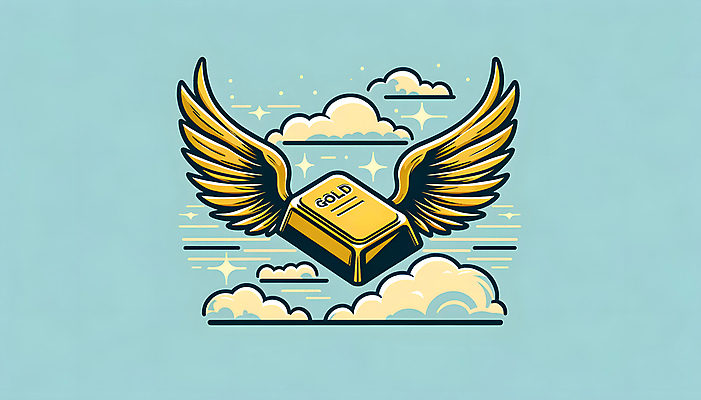 JPG 구름 디자인 날개 일러스트 상상 아이디어 사람없음 금융 반짝임 자유 부 황금 디지털합성 가치 금괴 편집소스 국내일러스트 AI일러스트 AI콘텐츠 자연요소 컨셉 모션 경제 재산 파일형식