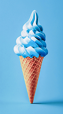 JPG 편집이미지 음식 아이스크림 디저트 사람없음 여름 파란색 달콤 시원함 편집실사 AI컴퓨터그래픽 AI콘텐츠 계절 컬러 맛 CG 파일형식