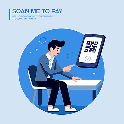 전신 남자 의자 일러스트 한명 앉기 성인 파란색 스마트폰 터치 가리킴 직장인 책상 체크표시 속도 결제 편리함 QR코드 스캔 성인남자한명만 국내일러스트 AI파일 직업 1 컬러 가구 컨셉 모션 사람 손짓 핸드폰 스마트기기 확인 남자한명만 성인남자만 파일형식 벡터