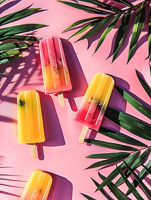 JPG 편집이미지 분홍색 아이스크림 디저트 사람없음 여름 달콤 더위 시원함 나무막대기 편집실사 AI포토 AI콘텐츠 계절 음식 컬러 날씨 막대기 맛 CG 파일형식