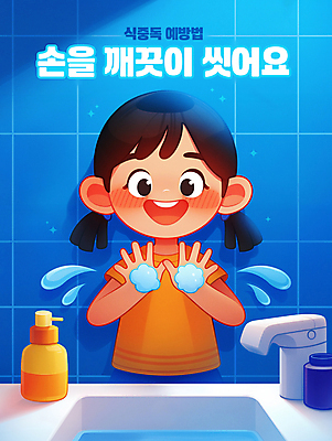 PSD 손 여자 어린이 일러스트 건강 한명 안전 소녀 상반신 물 파란색 거품 물방울 위생 씻기 세면대 화장실 예방 비누 식중독 소녀한명만 국내일러스트 자연요소 1 컬러 사람 신체부위 위생용품 청결 여자한명만 소녀만 파일형식