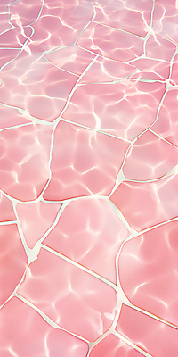 JPG 편집이미지 배너 포스터 물결 분홍색 백그라운드 휴가 휴식 바닥 수영장 사람없음 물 여름 수영 투명 타일 편집실사 AI포토 AI콘텐츠 자연요소 계절 컬러 컨셉 수상스포츠 CG 파일형식