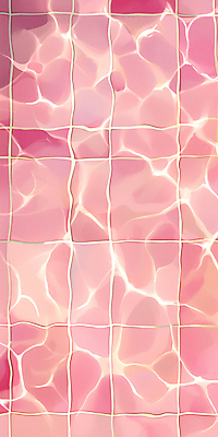 JPG 편집이미지 배너 포스터 물결 분홍색 백그라운드 휴가 휴식 바닥 수영장 사람없음 물 여름 수영 투명 타일 편집실사 AI포토 AI콘텐츠 자연요소 계절 컬러 컨셉 수상스포츠 CG 파일형식