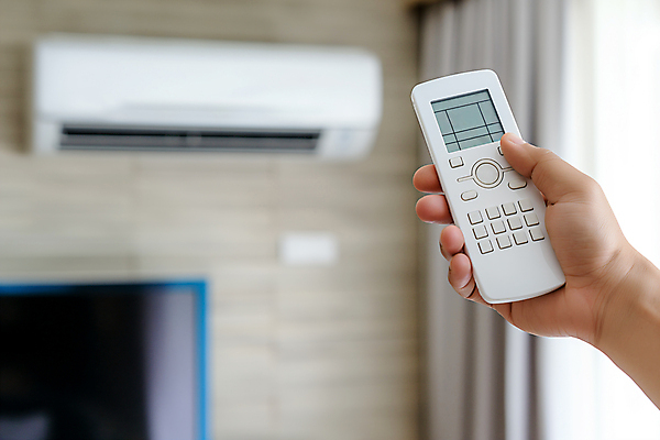 JPG 편집이미지 손 가구 들기 신체부위 여름 텔레비전 가전제품 터치 커튼 누름 리모컨 시원함 에어컨 혼수품 편집실사 AI인물포토 AI콘텐츠 계절 생활용품 결혼 모션 사람 전자제품 CG 오브젝트 파일형식 AI포토