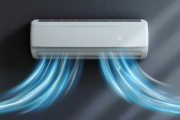 JPG 편집이미지 가구 바람 사람없음 여름 회색 가전제품 시원함 에어컨 혼수품 편집실사 AI컴퓨터그래픽 AI콘텐츠 자연요소 계절 컬러 생활용품 결혼 날씨 CG 오브젝트 파일형식