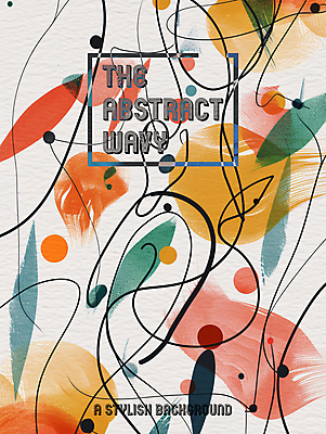 PSD 디자인 포스터 선 잎 일러스트 추상 사람없음 컬러풀 화려 디지털합성 모던 그림 작품 창의력 스타일 국내일러스트 식물 컬러 컨셉 무늬 미술 파일형식