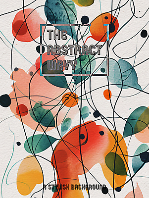 PSD 디자인 포스터 선 잎 일러스트 추상 사람없음 컬러풀 화려 디지털합성 모던 그림 작품 창의력 스타일 국내일러스트 식물 컬러 컨셉 무늬 미술 파일형식