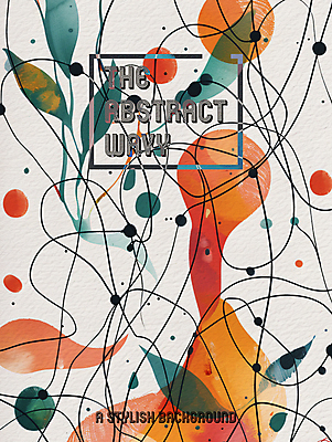 PSD 디자인 포스터 선 잎 일러스트 추상 사람없음 컬러풀 화려 디지털합성 모던 그림 작품 창의력 스타일 국내일러스트 식물 컬러 컨셉 무늬 미술 파일형식