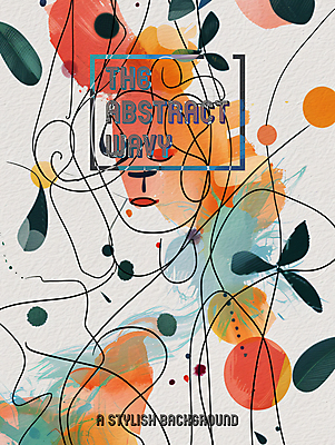 PSD 디자인 포스터 선 잎 일러스트 추상 사람없음 컬러풀 화려 디지털합성 모던 그림 작품 창의력 스타일 국내일러스트 식물 컬러 컨셉 무늬 미술 파일형식