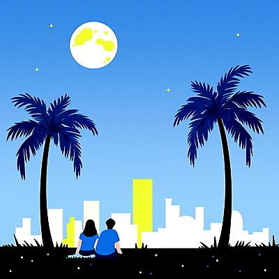 JPG 구름 여자 남자 야경 일러스트 밤하늘 앉기 빌딩 잔디 상반신 성인 두명 건물 파란색 여름휴가 야자수 여름풍경 새벽 달 도시 분위기 스카이라인 여름밤 성인만 카피스페이스 국내일러스트 AI일러스트 AI콘텐츠 자연요소 나무 식물 건축물 컬러 컨셉 모션 하늘 휴가 사람 풍경 여름 공백 야간 파일형식 여름_계절 풍경_경치