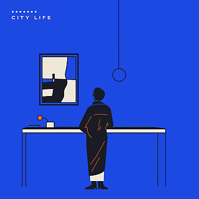 전신 여자 문화 예술 액자 일러스트 탁자 미술 한명 성인 파란색 감상 라인아트 문화생활 성인여자한명만 국내일러스트 AI파일 1 라이프스타일 선 컬러 가구 문화예술 사람 여자한명만 성인여자만 파일형식 벡터