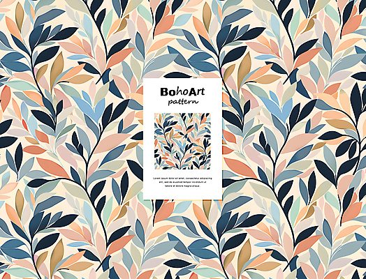 PSD 편집이미지 패턴 자연 나뭇잎 사람없음 장식 컬러풀 분위기 이미지편집 컬러 컨셉 잎 무늬 생태계 파일형식