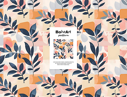 PSD 편집이미지 패턴 자연 나뭇잎 사람없음 장식 컬러풀 분위기 이미지편집 컬러 컨셉 잎 무늬 생태계 파일형식