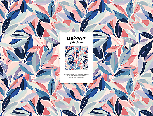 PSD 편집이미지 패턴 자연 나뭇잎 사람없음 장식 컬러풀 분위기 이미지편집 컬러 컨셉 잎 무늬 생태계 파일형식