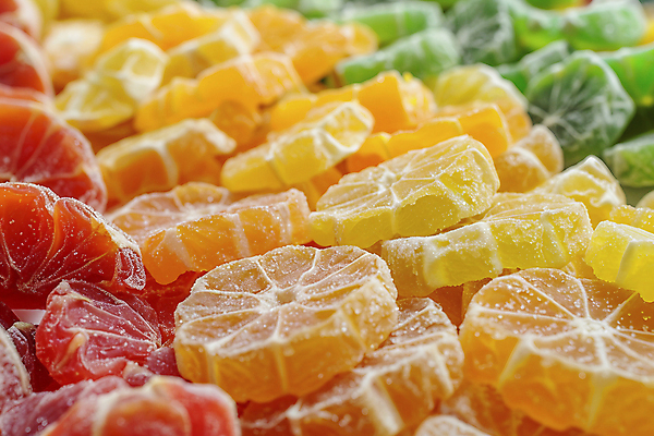 JPG 편집이미지 음식 과일 건조 사람없음 컬러풀 디지털합성 젤리 천연 편집실사 AI포토 AI콘텐츠 컬러 디저트 CG 파일형식