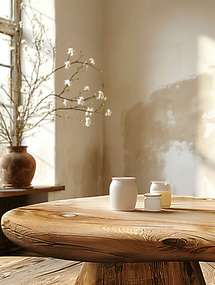 JPG 식물 편집이미지 거실 탁자 사람없음 목재 햇빛 꽃병 분위기 창가 오브젝트 감성 나무탁자 우드 편집실사 AI포토 AI콘텐츠 나무 꽃 가구 컨셉 재료 창문 태양 CG 파일형식