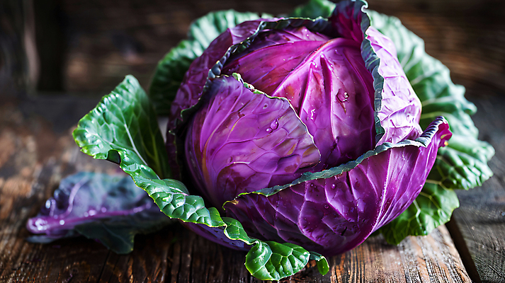 JPG 편집이미지 다이어트 식재료 사람없음 디지털합성 건강식품 적양배추 편집실사 AI포토 AI콘텐츠 음식 건강 CG 양배추 파일형식